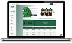 ECWON Official Website on Macbook